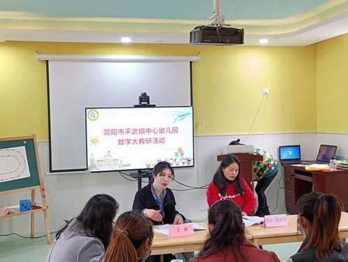 简阳市平武镇中心幼儿园数学大教研活动暨帮扶禾丰片区民办园活动